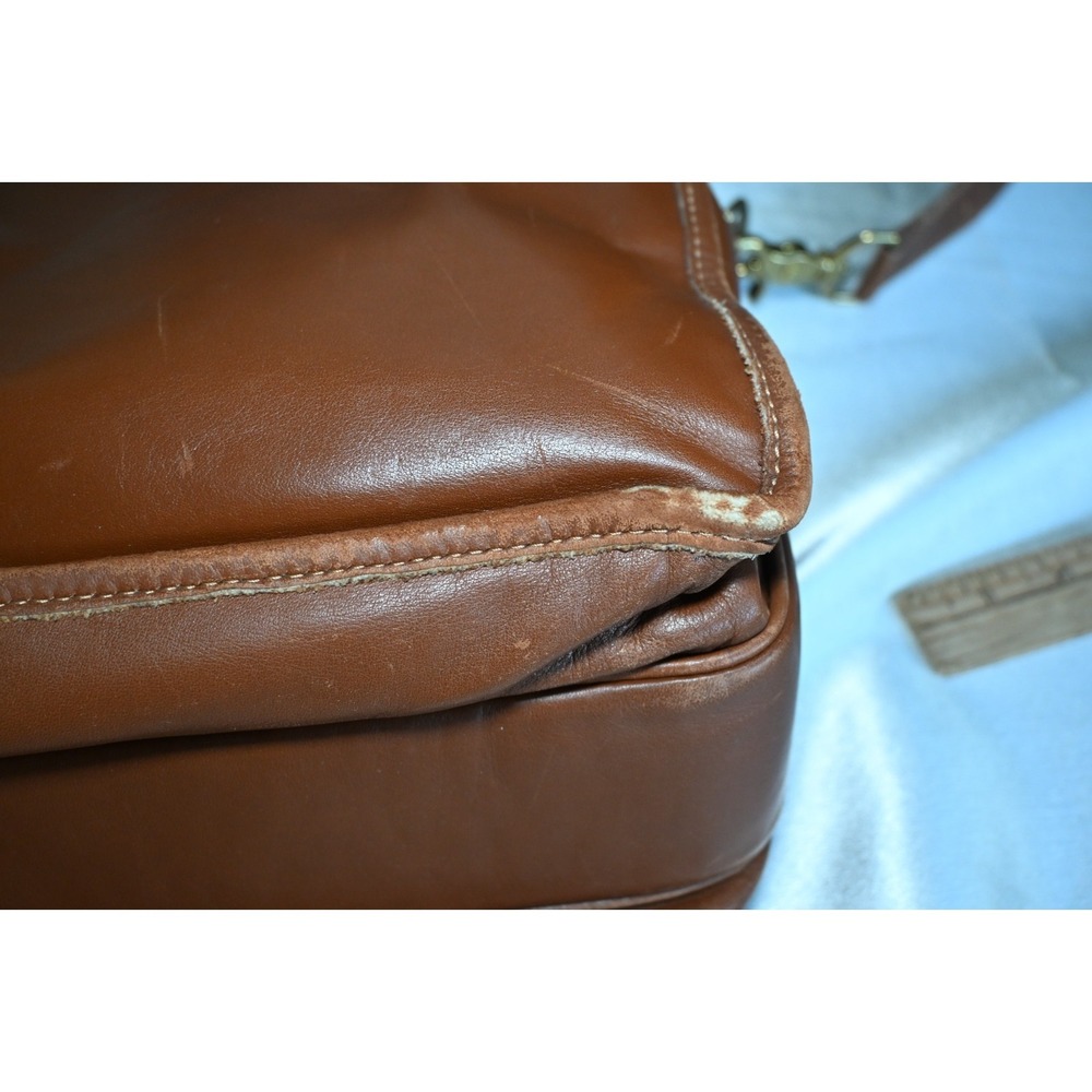 Vintage Coach 2005 Leather Briefcase Messenger Bag Brown 0502 USA - Picture 16 of 16